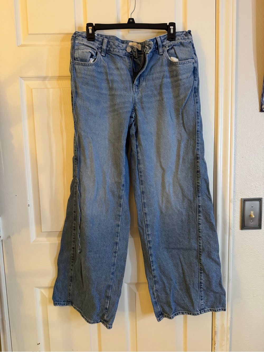PacSun Light Blue Flare Wide Leg Jeans